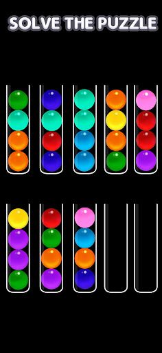 Color Ball Puzzle Sorting Game - Screenshot 2