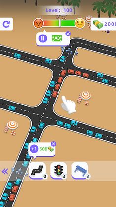Traffic Simulator: Car Control - Screenshot 1