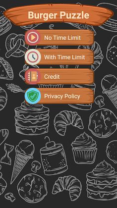 Burger Puzzle - Screenshot 1