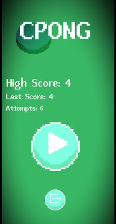 CPONG - Screenshot 1