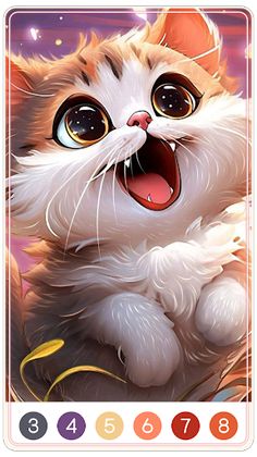 Cat Paint by Number - Screenshot 4