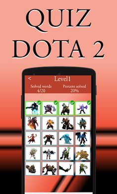 Quiz Dota 2. Quiz Heroes. - Screenshot 1