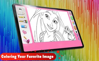 Tangled Coloring Book - Screenshot 3