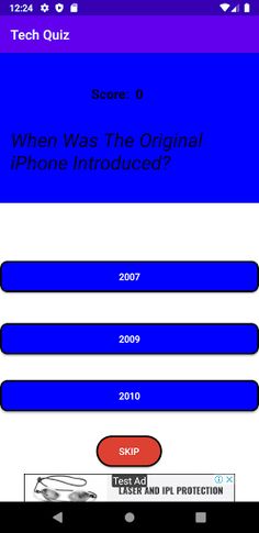 Tech Quiz - Screenshot 2