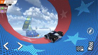 Super Hero Mega ramp Car Stunt - Screenshot 2