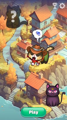 Kitty Merge — Cat Match Puzzle - Screenshot 1