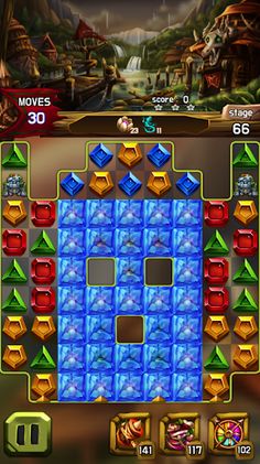 Jewel Amazon : Match 3 Puzzle - Screenshot 3