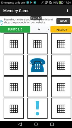 Memory Game - Screenshot 2