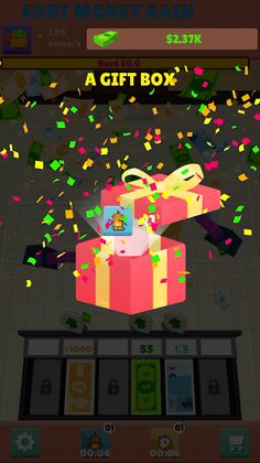 Sort Money Rain - Screenshot 1