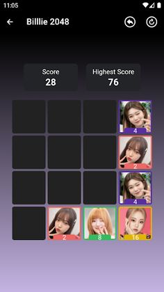 Billlie 2048 Game - Screenshot 4