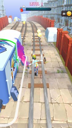 Graffiti Run - Screenshot 1