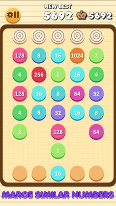 2048 Merge Number Puzzle Mania - Screenshot 3