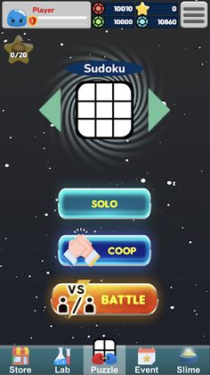 Slime & Sudoku - Screenshot 1