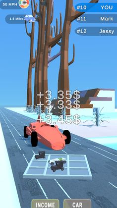 Merg Car Racing - Screenshot 2
