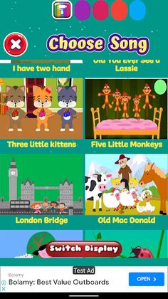 Kids Song : Old Macdonald - Screenshot 1