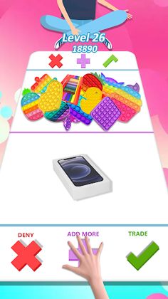 Pop It AntiStress Satisfy Game - Screenshot 1