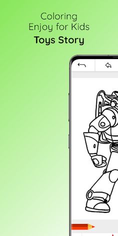 Toy Story Coloring Game - Screenshot 1