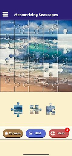 Mesmerizing Seascapes  Puzzle - Screenshot 3