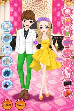 Prom party dress up games - Screenshot 1