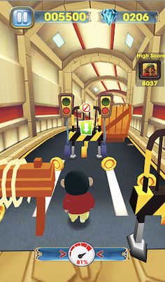 Shin chan Subway Run Super - Screenshot 1