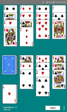 Golf Solitaire - Screenshot 2