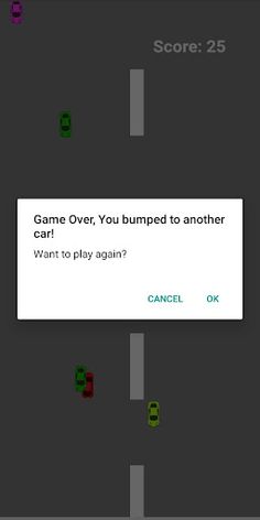 Motion Car Race - Screenshot 1