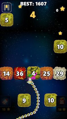 Snake In Space - Screenshot 2