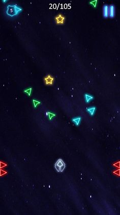 Neon Jet War - Screenshot 2