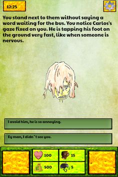 FOD - Text adventure (CYOA) - Screenshot 2
