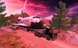 Space Shuttle Transporter 3D - Screenshot 3