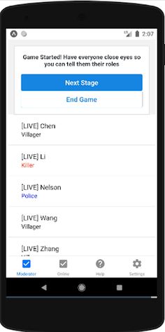 Mafia Social Killing Game - Screenshot 1