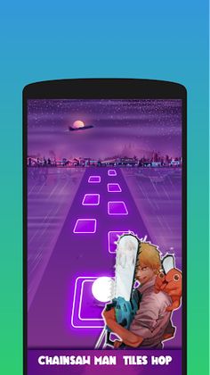 Chainsaw Man - Tiles Hop Game - Screenshot 3