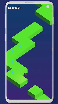 GAME GPS zigzag and jump fun g - Screenshot 3