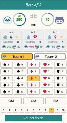 500 Score Keeping - Screenshot 1