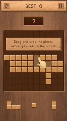 Block Wood Puzzle for kids - Screenshot 2