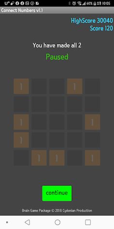 Cydonian Brain Game - Connect - Screenshot 2