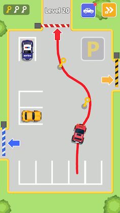 Car puzzle:  Draw a escape - Screenshot 2