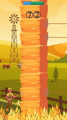 Collect Bales Farmer Game - Screenshot 2