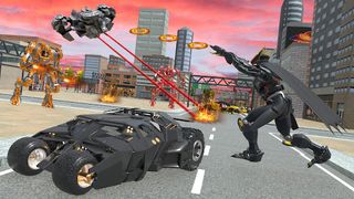 Flying Bat Robot Car Games - Screenshot 2