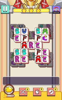 Alphabet Tiles puzzle - Screenshot 4