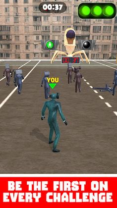 Skibydy Toilet-Red Green light - Screenshot 1