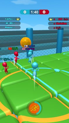 Bouncy Football 3D - Screenshot 2