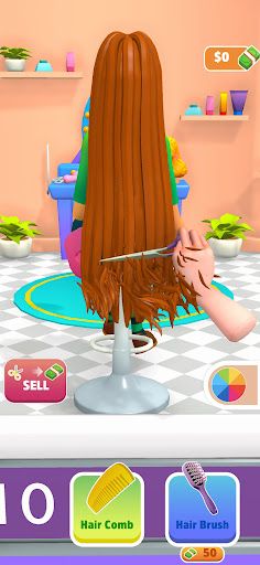Hair Artist 3D - Screenshot 2