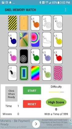 Snel Memory Match Free - Screenshot 3