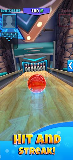 Real Bowling 3D - bowling king - Screenshot 1