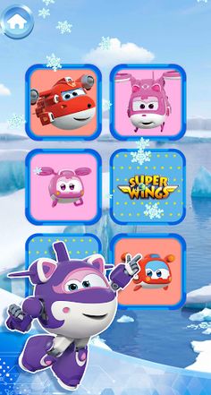 Super Wings - Baby Games - Screenshot 1