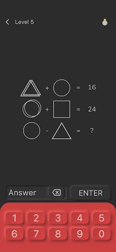 Brainy | Math Riddles, Puzzles - Screenshot 2