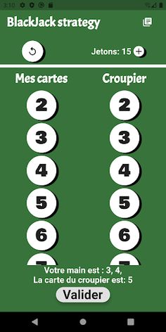 BlackJack strategy - Screenshot 2