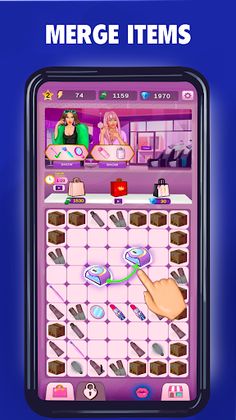 Beauty Salon IDLE Merge - Screenshot 2