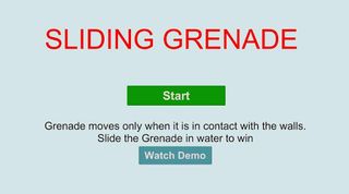 Sliding Grenade - Screenshot 1